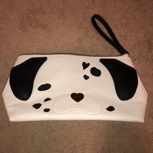 Betsey Johnson Dog Wristlet/Clutch/Bag